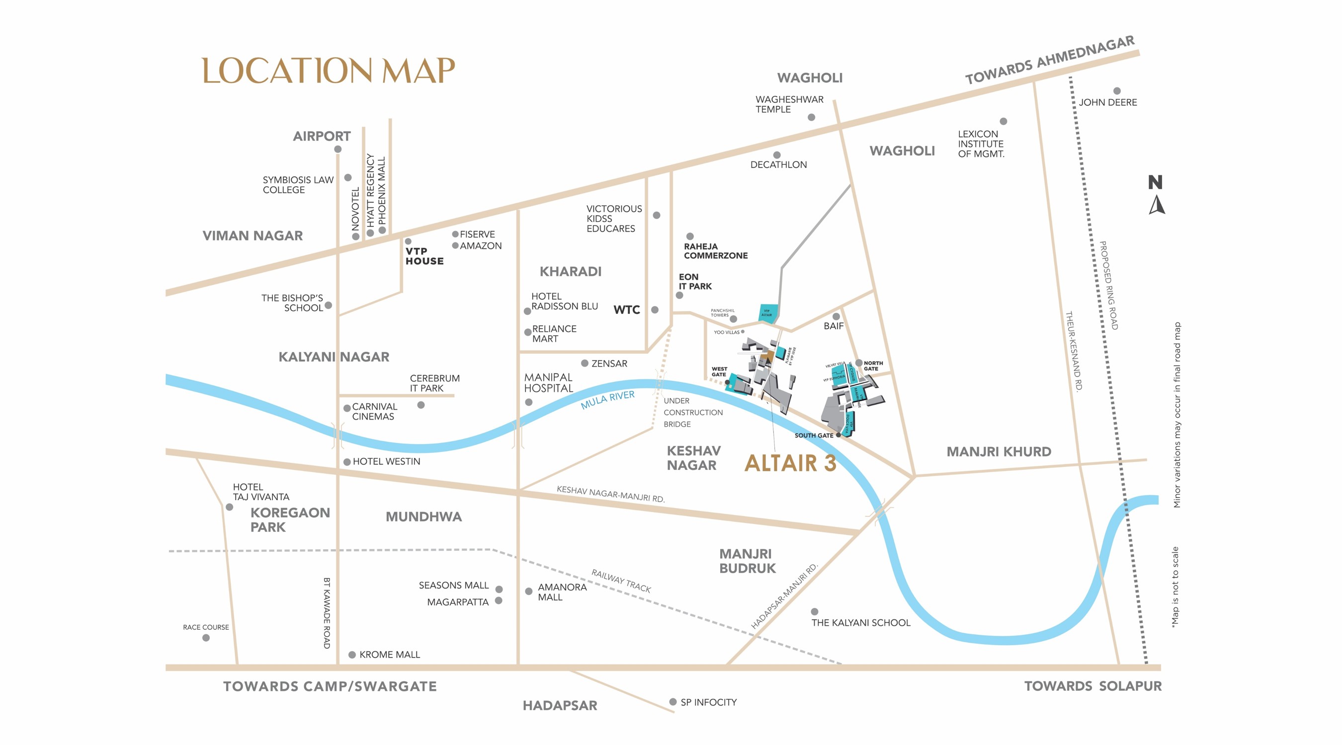 VTP Altair 3 | Luxurious 3 BHK Residences, Kharadi, Pune East